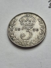 1920 King George V Silver Threepence Three Pence 3d 3p Coin Excellent Example 