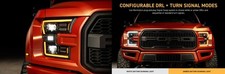 15-17 Ford F-150 Morimoto Evo Xb Led Headlight Pair Drl White Amber Supercharger 15-17 Ford F-150 Morimoto Evo Xb Led Headlight Pair Drl White Amber Supercharger