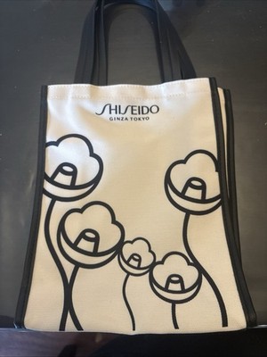 SHISEIDO GINZA TOKYO SMALL CANVAS TOTE BAG NWOT