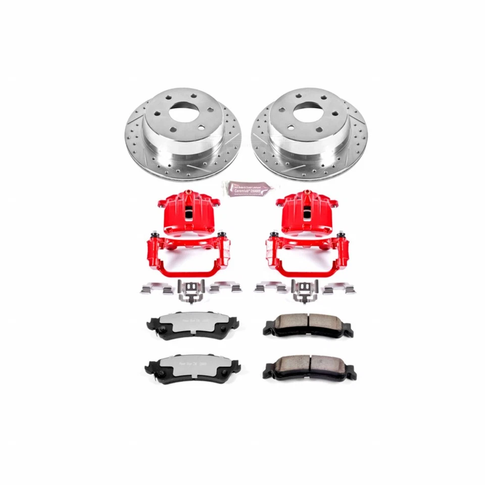 Power Stop Brake Kit For Chevy Astro 2003-2005 Rear Z36 Truck & Tow w/ Calipers - Imagem 2 de 4