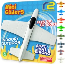 Airplane Toy Foam Glider: Airplane Toys for 3 Year Old & Airplanes for Kids 2-4 