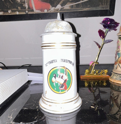 Schmidt German Lidded Stein Breweriana Collectible Made in Germany Ceramic