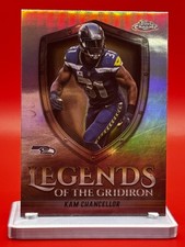 2025 Topps Chrome Football NFL Kam Chancellor Legends of The Gridiron Refractor