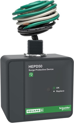 by Schneider Electric HEPD50 Universal Whole House Surge Protection Device, 1-Ph