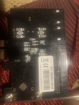 SYBA SY-JM363-2S1P PCIe SATA II + IDE Controller Card Expansion Adapter