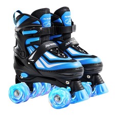 Papaison Kids Roller Skates For Boys Girls 4 Size Adjustable Rollerskates Light