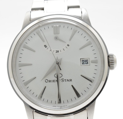 [Exc+5] ORIENT STAR EL05-C0-B Power Reserve Automatic 38mm White Men's Watch