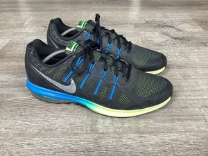 Nike Air Max Dynasty prem Black Running Shoe Blue and Neon Green Accents size 13 Amazon.com | Nike Air Max Plus Drift Men main image 3