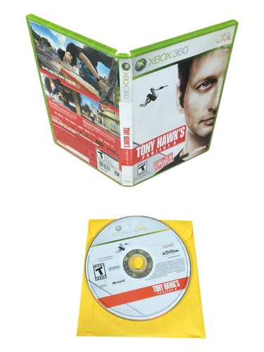 Microsoft Xbox 360 Disc Case No Manual TESTED Tony Hawk's Project 8