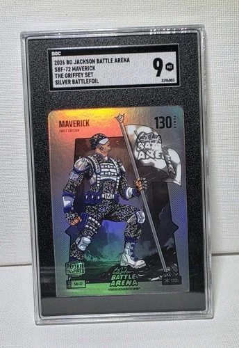 2025 Bo Jackson Battle Arena Maverick Cooper Flagg Silver Battlefoil #SBF-72