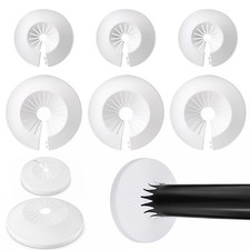 6 PCS Plumbing Cover Plates Wall Cover Escutcheon Plate