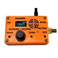 tr usdx transceiver 5-Band usdx Multimode QRP Assembled with case by PE1NNZ a...