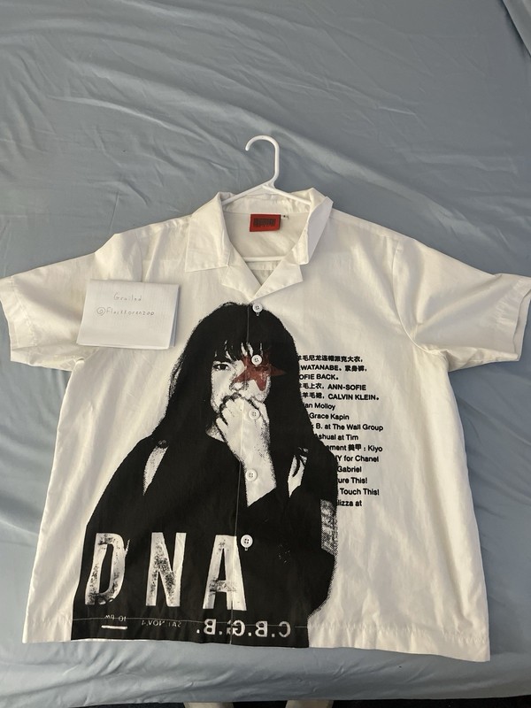 DEADSTOCK* SOLD OUT* Custom Alone x Autumn Bowling Style Button-up Tee Small