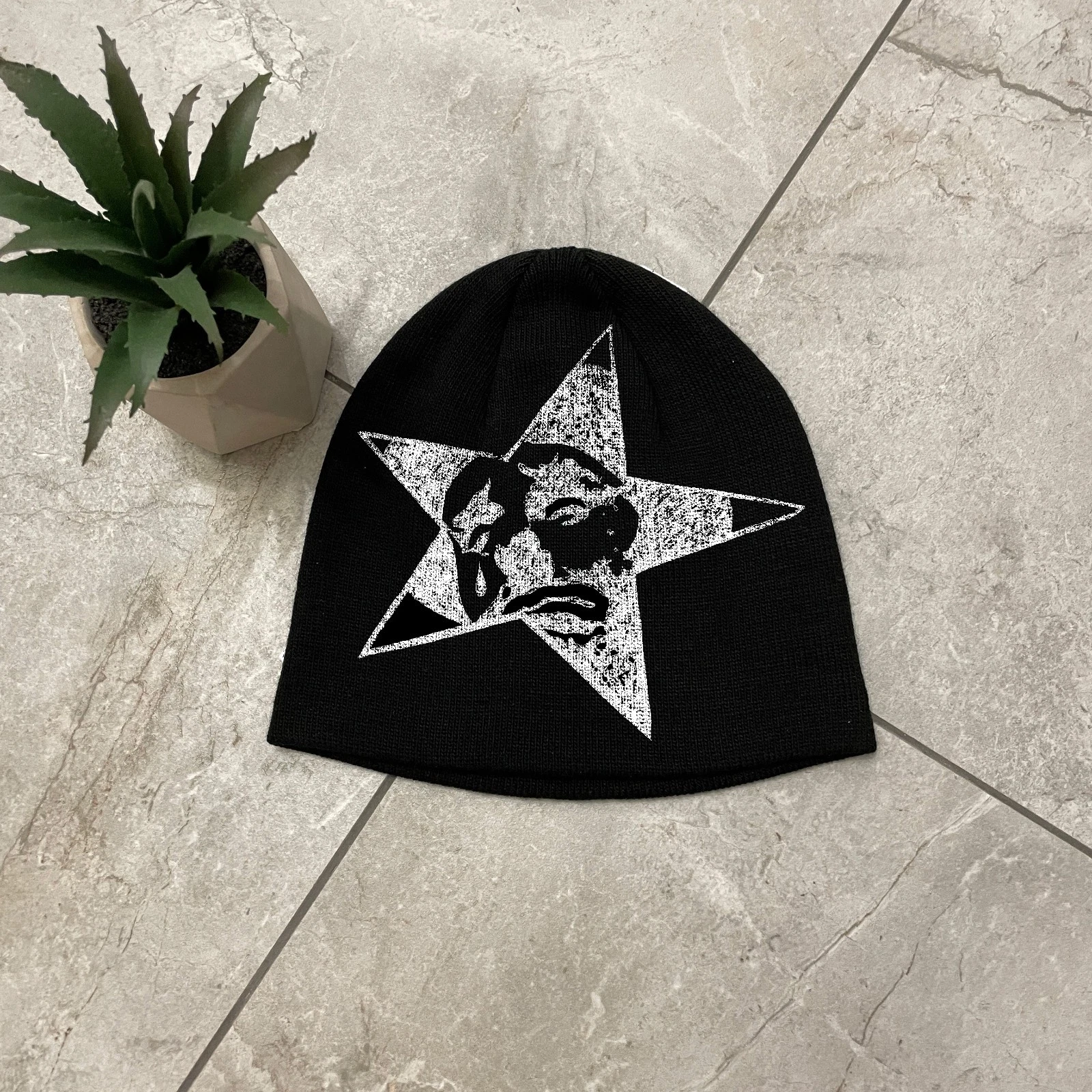 Clown Star Beanie Hat Gothic Y2K Punk Grunge Alt Streetwear Skullcap
Opens in a new window or tab
