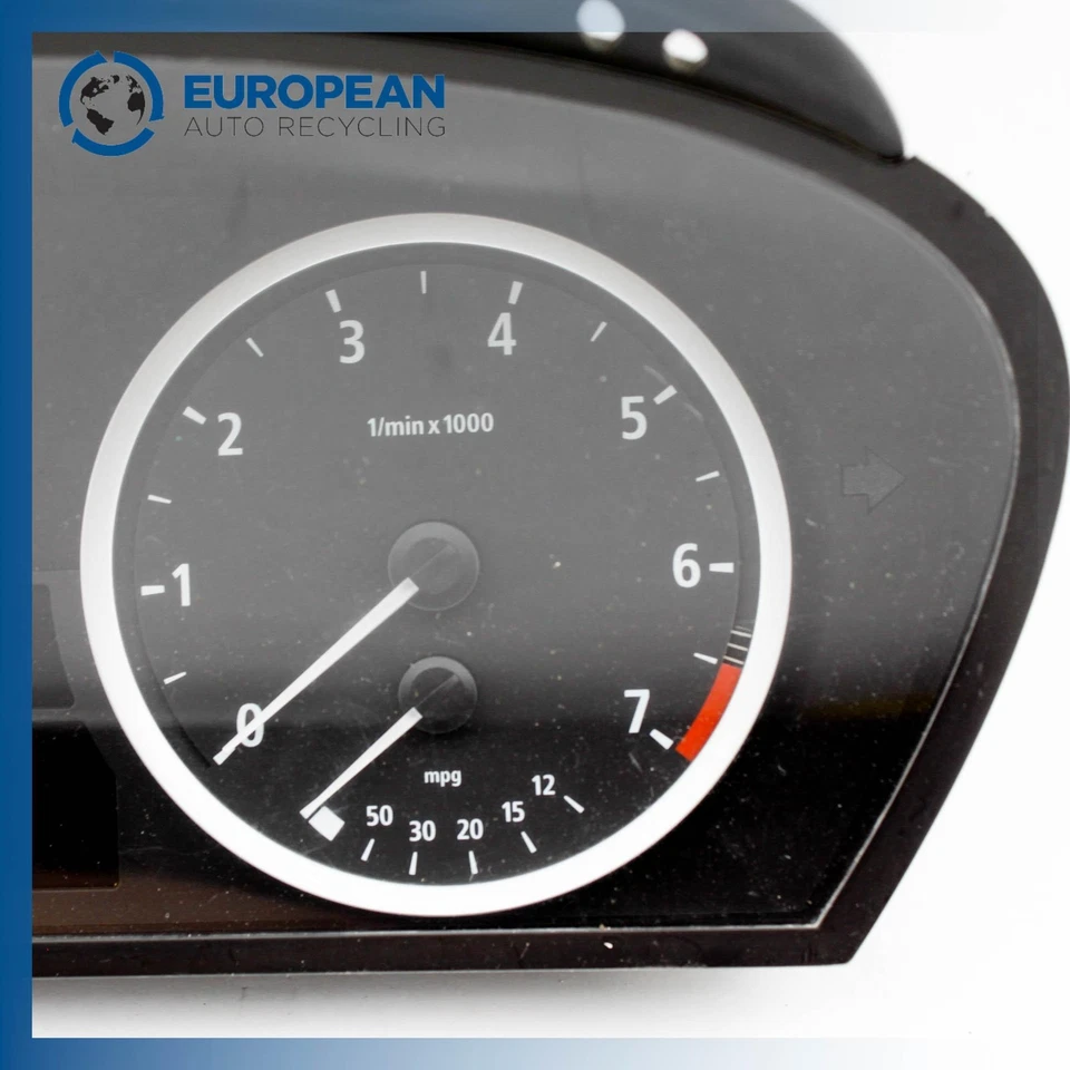 2004-2005 宝马 545I 仪表组速度计 - 原始设备制造商 62116945627 — 第 3/4 张图片