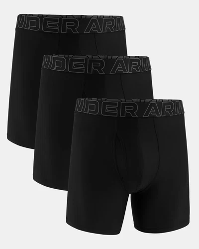 MEN UNDER ARMOUR 3-PACK  6''INCH BOXER SHORT - BNWT - Picture 3 of 12
