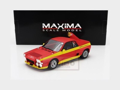 1:18 Maxima Abarth SE030 Pininfarina Road Test 1974 matt red yellow MAX006002 Mo