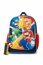 Nintendo Super Mario Bros 17" Backpack School/Travel Bag