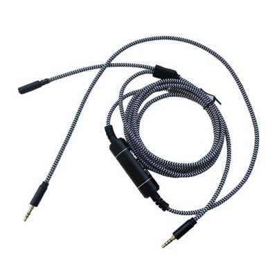 3.5mm Nylon Braided Chat Link Pro Cable Cord Wire Replacement