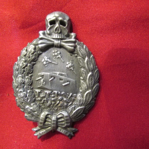 WW1 IMPERIAL GERMAN MILITARY TANK COMBAT MEDAL BADGE GERMAN ARMY