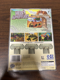 Herc's Adventures (Sega Saturn, 1997) Disc & Case - No Manual