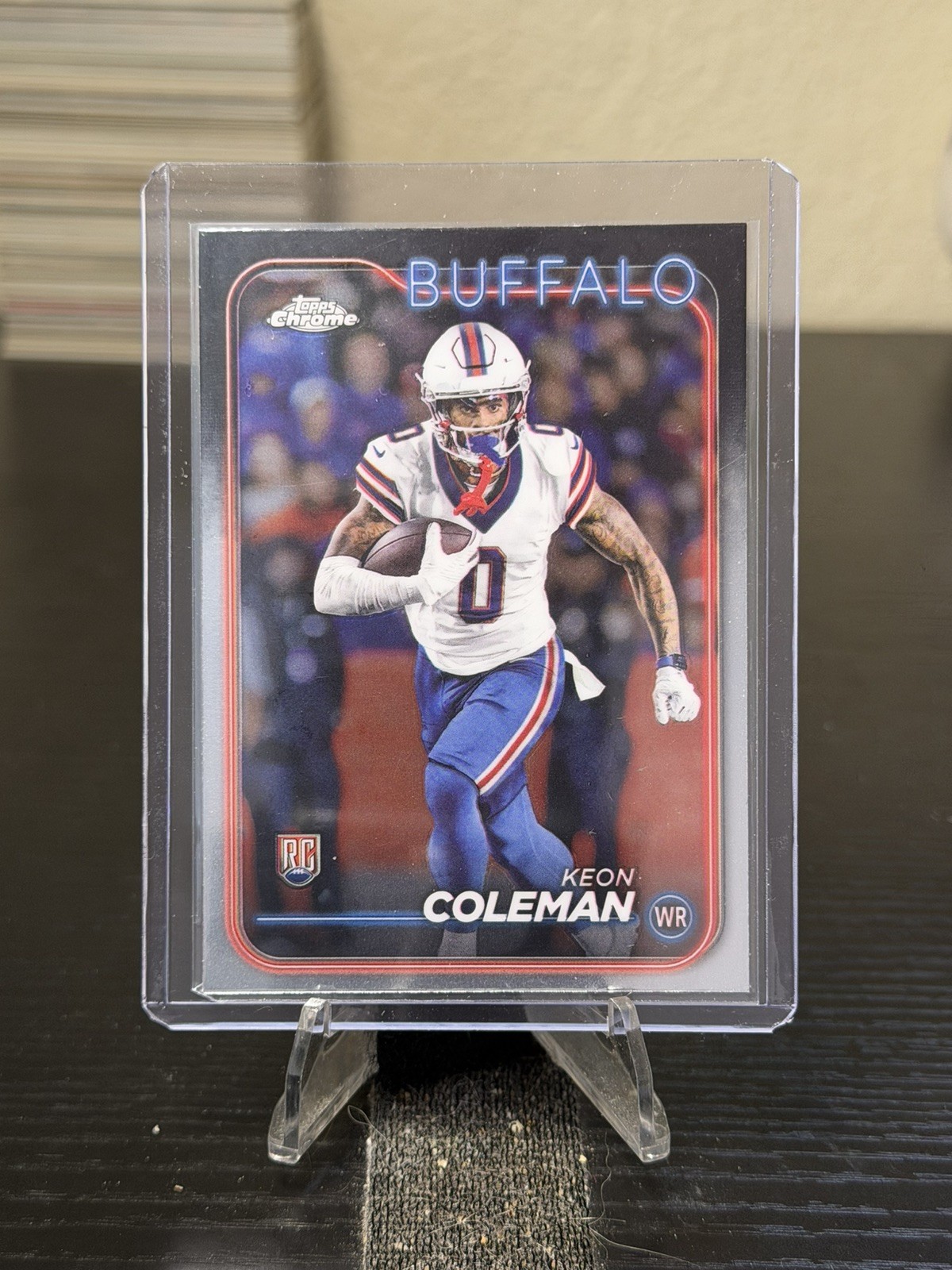 2024 Topps Chrome 209 RC Keon Coleman