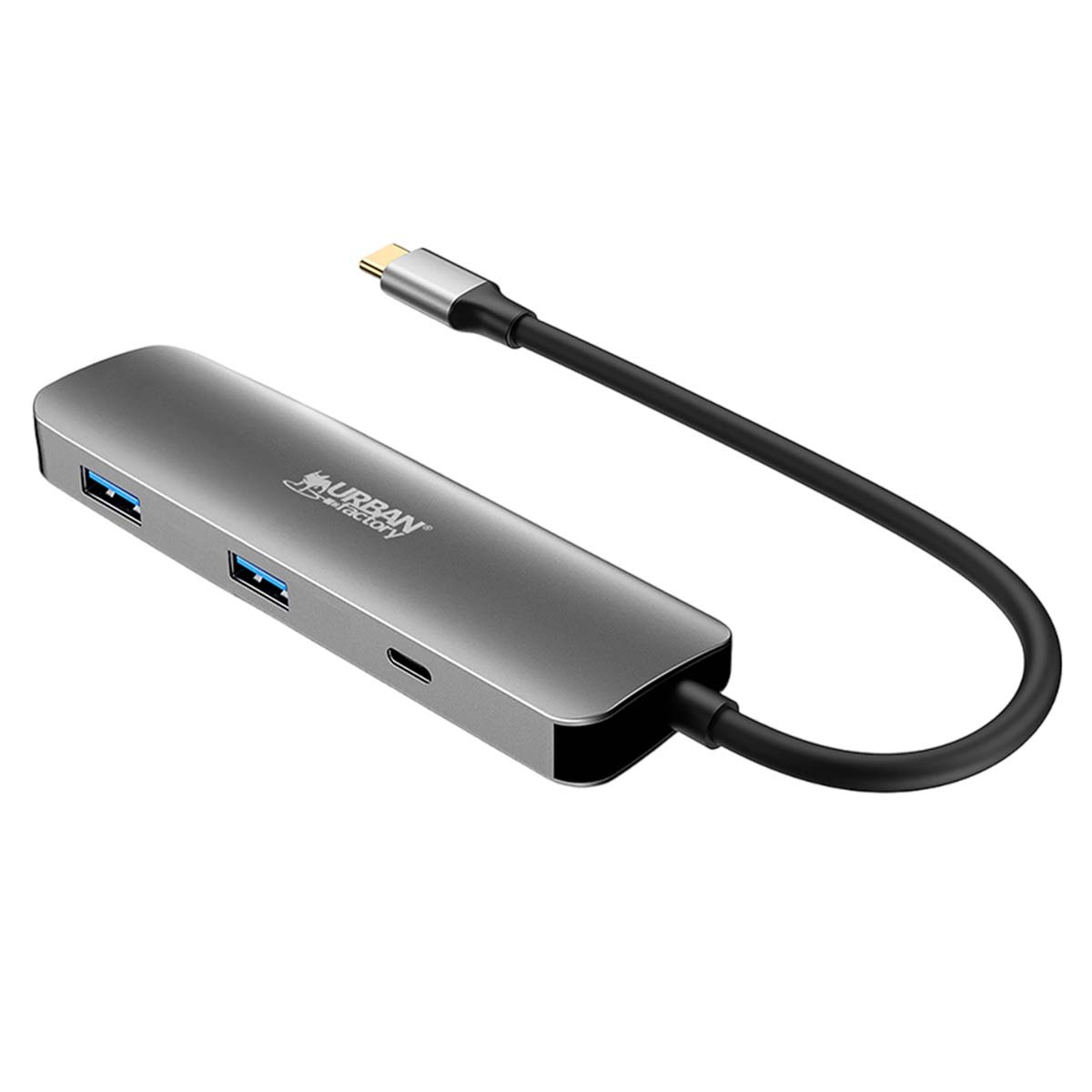 Adaptateur Multiport USB-C Charge Rapide 100W et Sortie Vidéo HDMI 4K Haute Fluidité