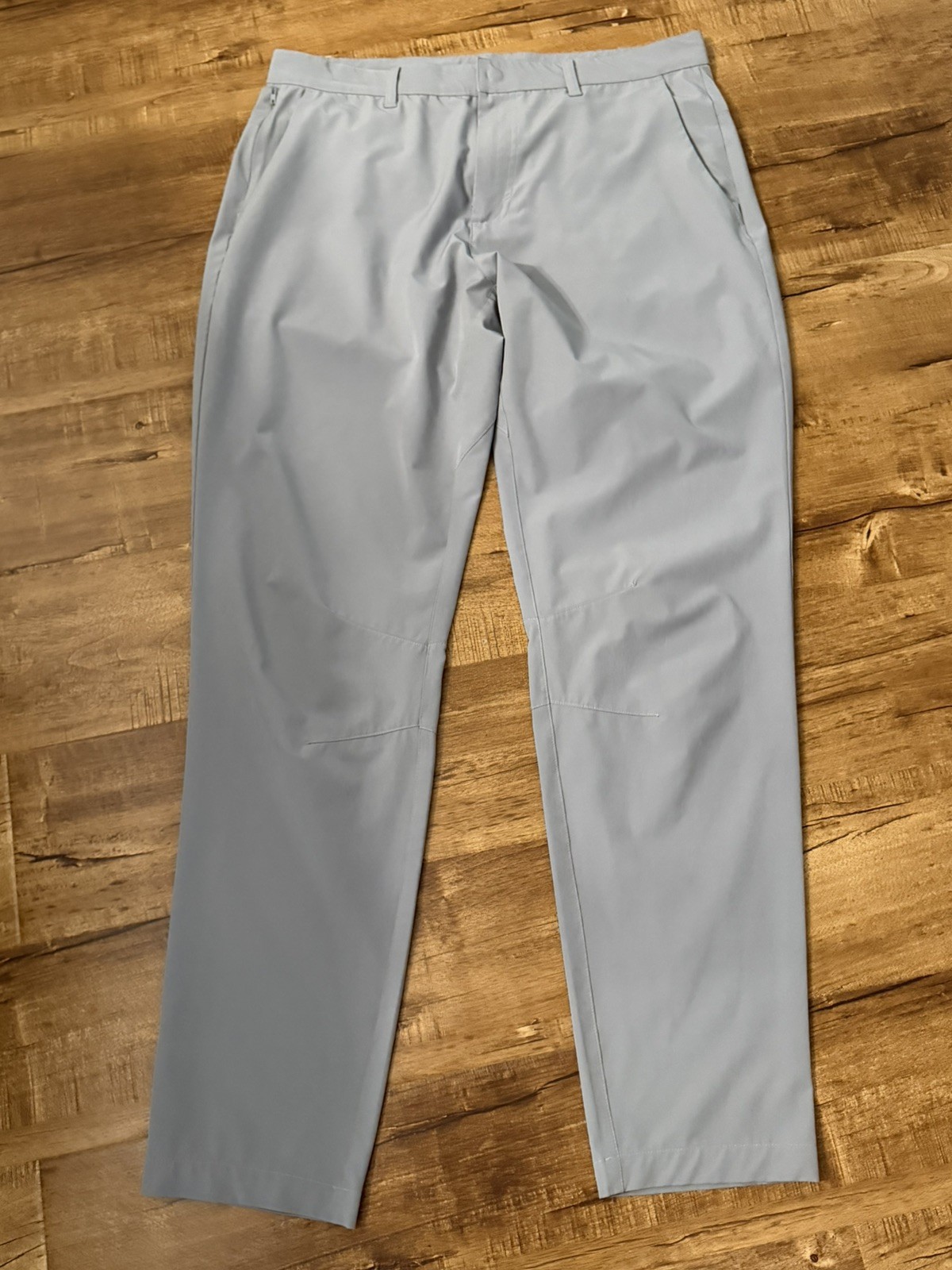 Fabletics Gray Performance Stretch Chino Pants Me… - image 1