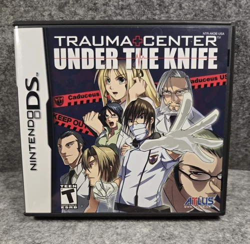 Trauma Center Under the Knife for Nintendo DS DSi complete w/ box, CIB, tested