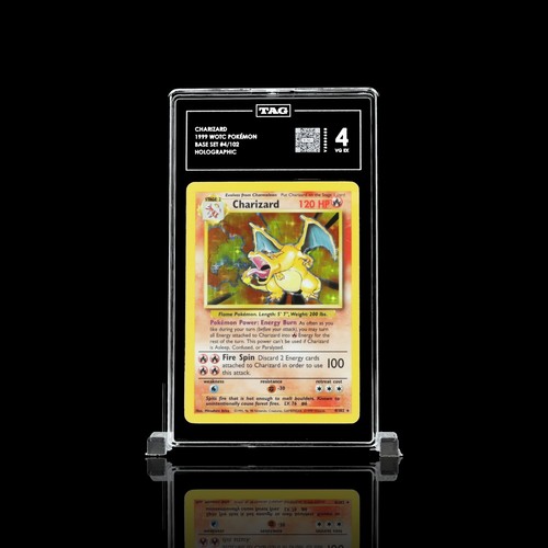 Charizard graded TAG 4 for sale on eBay