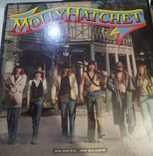 Molly Hatchet No Guts No Glory Lp (dead wax press #pal38429 2a sterling) USED