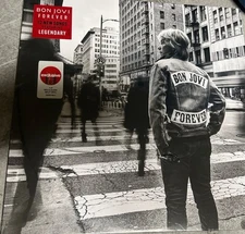 Jon Bon Jovi "Forever" Red & Clear Split Vinyl Record LP Exclusive NEW Sealed