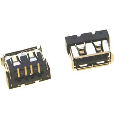 USB JACK 2.0 FEMALE SURFACE MOUNT PCB SMT REPLACEMENT PORT TYPE-A CONNECTOR