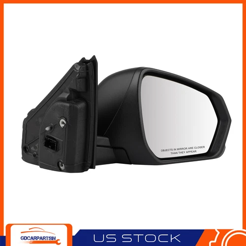 Passenger Side Door Mirror For 2018-2022 Chevrolet Equinox GMC Terrain Black