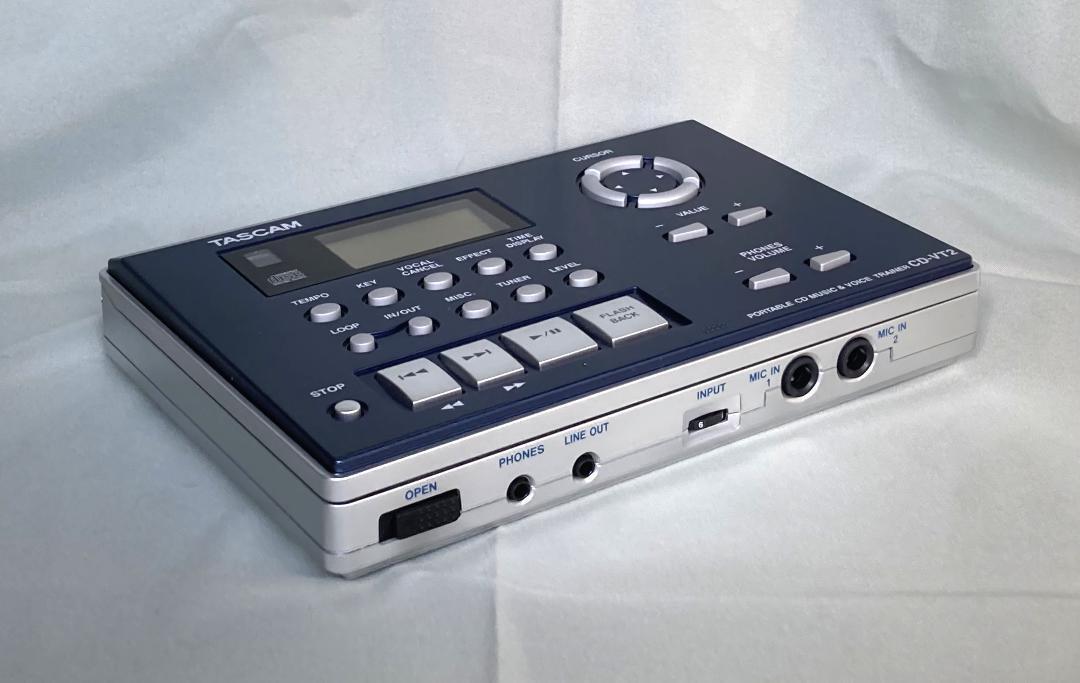 【新品】TASCAM CD-VT2【送料無料】 CD-VT2 | ポータブル CD ミュージック ＆ ボイストレーナー