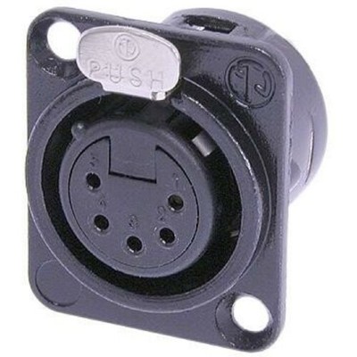 Neutrik XLR-Buchse 5 pol. NC5FD-L-B-1 | Neu