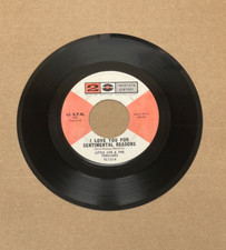 LITTLE JOE & THE THRILLERS I LOVE YOU FOR SENTIMENTAL REASONS 20TH CENTURY 45