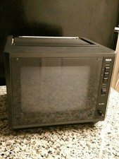 RCA XL-100 EMR295E 9" Portable Color CRT TV. Black. Retro Classic Gaming. A