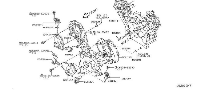 Nissan 15200 ed00a