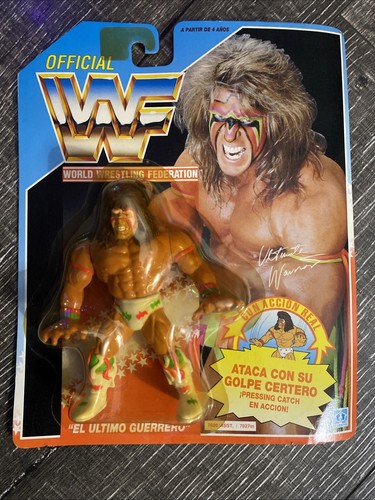 WWF The Ultimate Warrior 1991 Spanish Card  (El Ul...