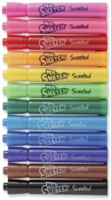 Mr. Sketch, Scented Watercolor Marker, Assorted Colors, Non-Toxic Certified ink