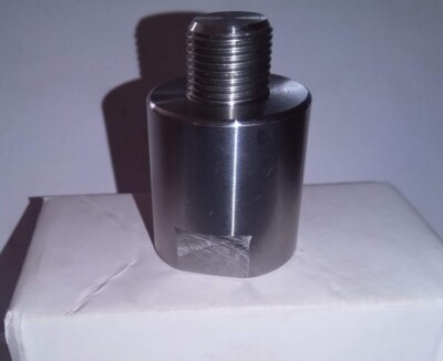 M33*3,5 INNENGEWINDE auf 1''10TPI AUSSENGEWINDE Adapter EDELSTAHL LANG