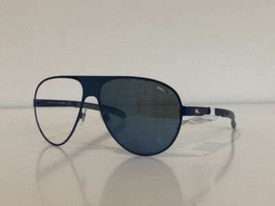 Ralph Lauren Blue Aviator Sunglasses Unisex Sunglasses Ralph Lauren PH3129-94035560 ø 60 mm | eBay main image 3