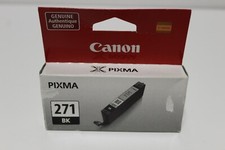 Genuine Canon 271 BK - Black Ink Cartridge - NEW OEM Pixma CLI-271 w29