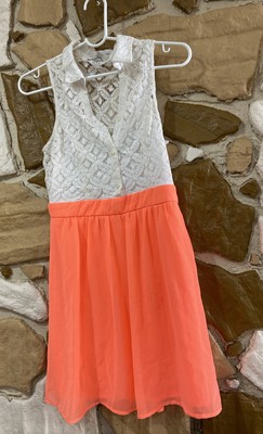 charlotte russe orange dress
