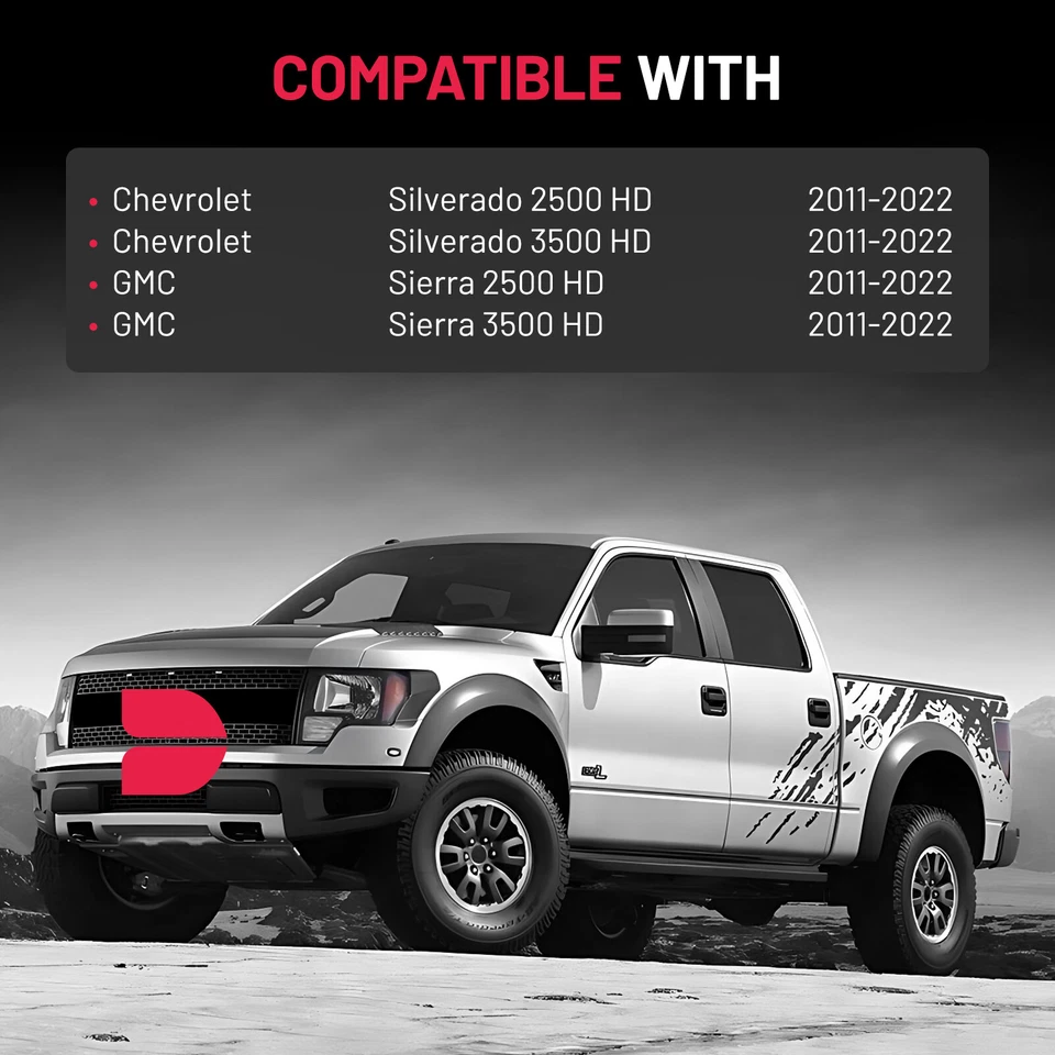 4PCS 1.5'' 8x180 to 8x6.5 Wheel Adapters for GMC Sierra Chevy Silverado 2500 HD - Image 3 of 4