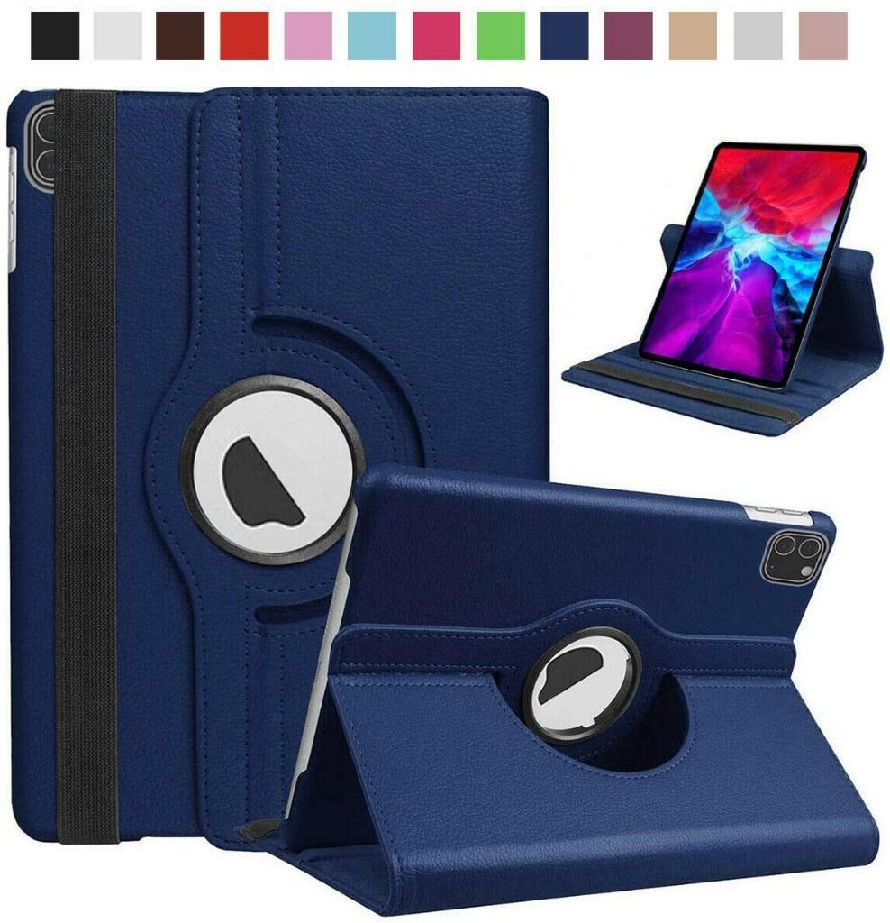 For Apple iPad Air 4th Gen 10.9 2020 Case 360 Rotating Leather Smart Stand Cover