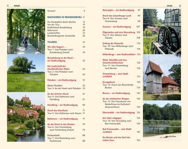 Thumbnail - Trescher Reiseführer Radtouren In Brandenburg