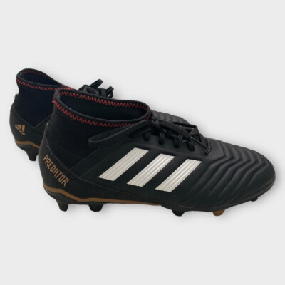 Adidas,4, Predator 18.3 FG Firm Ground Cleats Soccer (4,Black