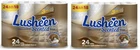 Lusheen Toilet Roll Quilted 3 Ply Super Soft Shea Butter  2 x 24 Pack